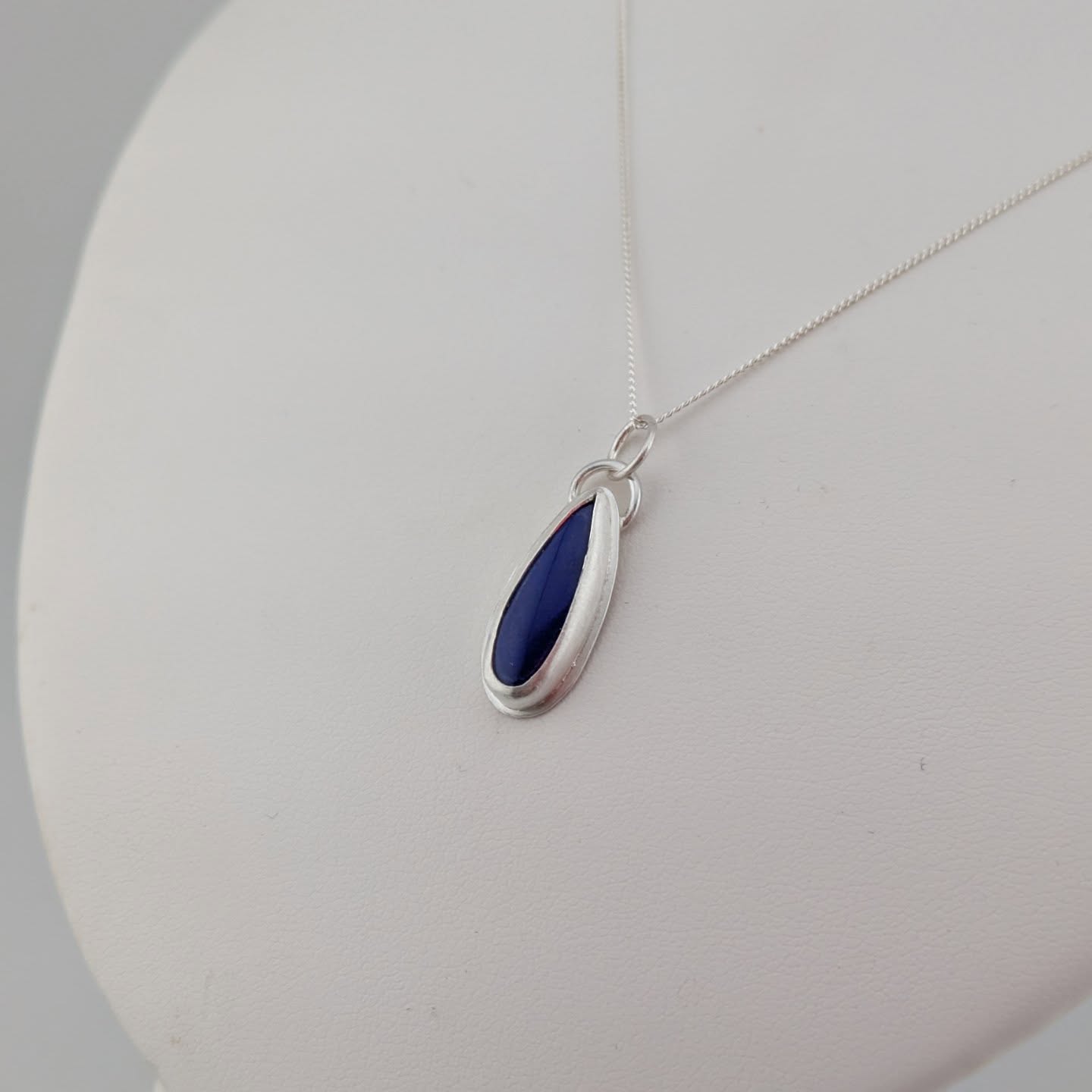 Teardrop Lapis Lazuli Pendant