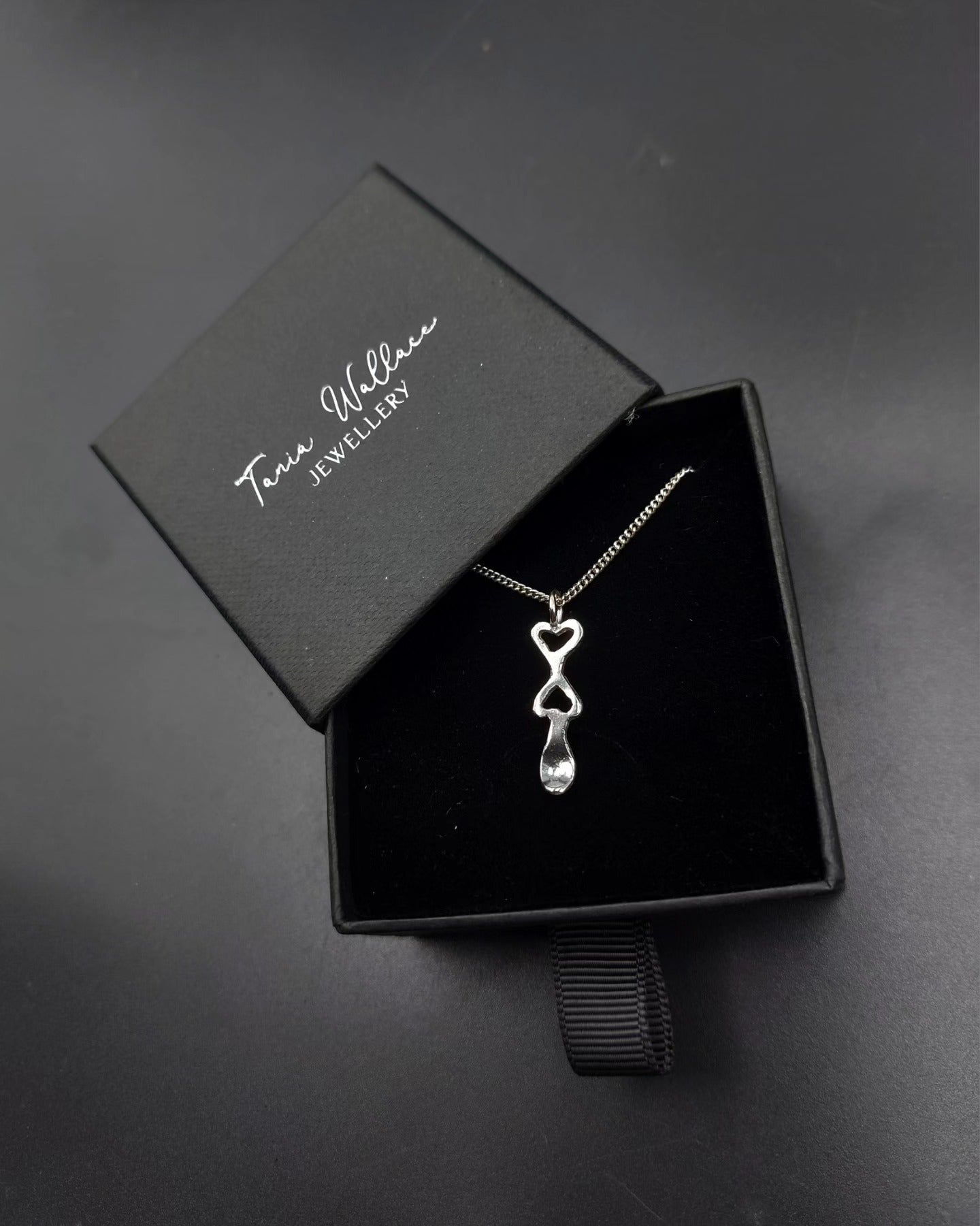 Silver Love Spoon Pendant