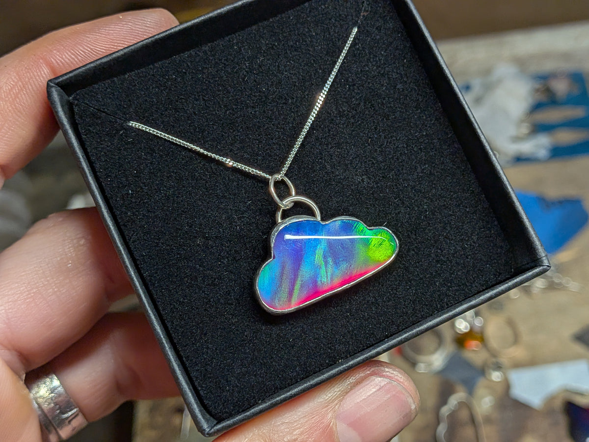 Aurora Opal Cloud Pendant