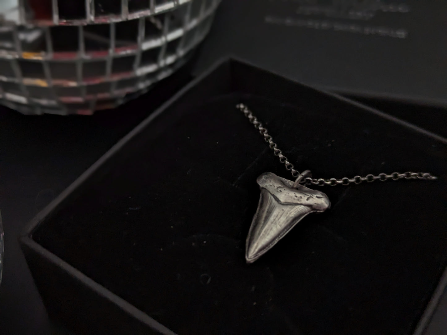 Sterling Silver Shark Tooth Pendant