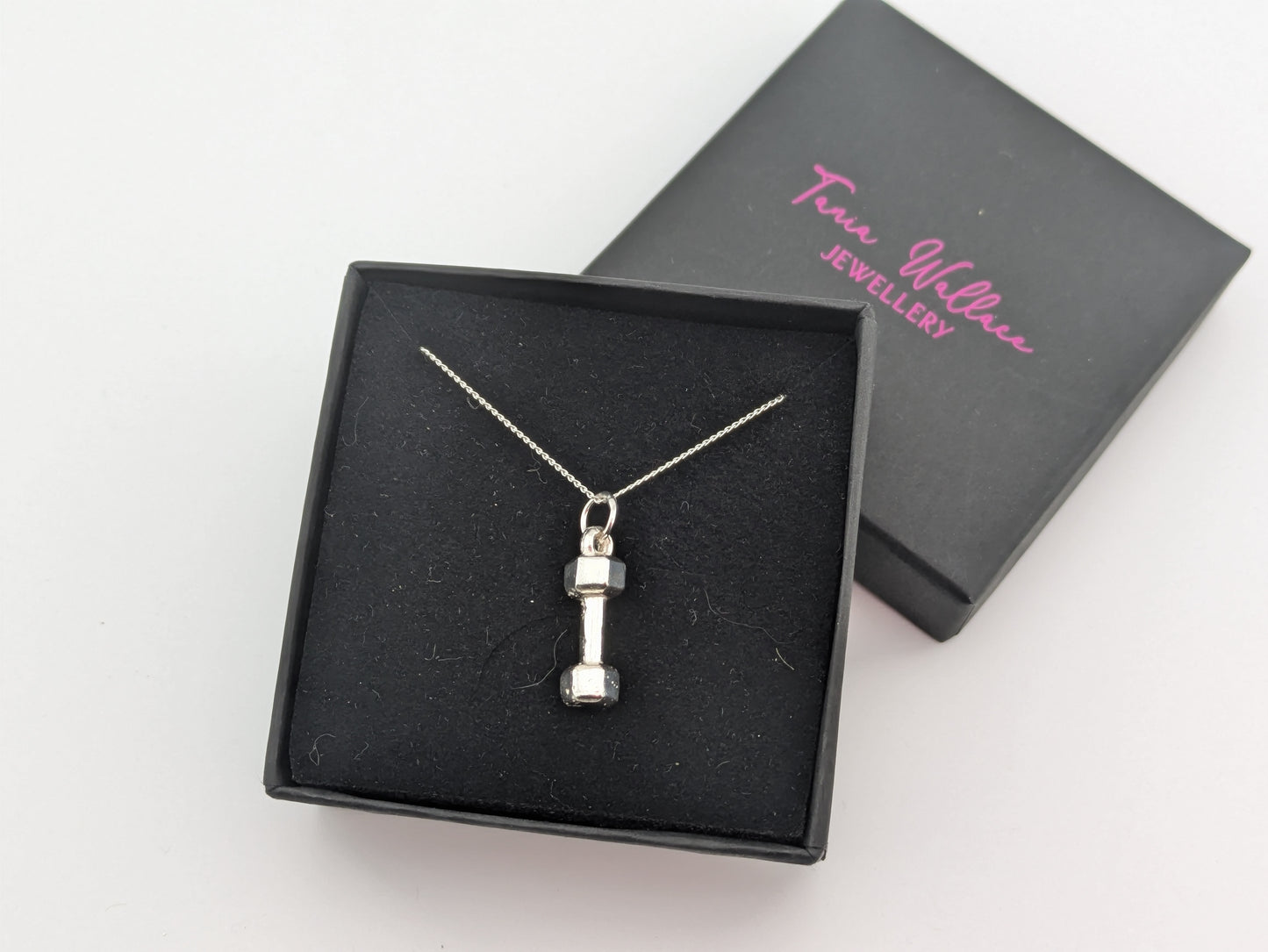 Mini Weight Sterling Silver Pendant