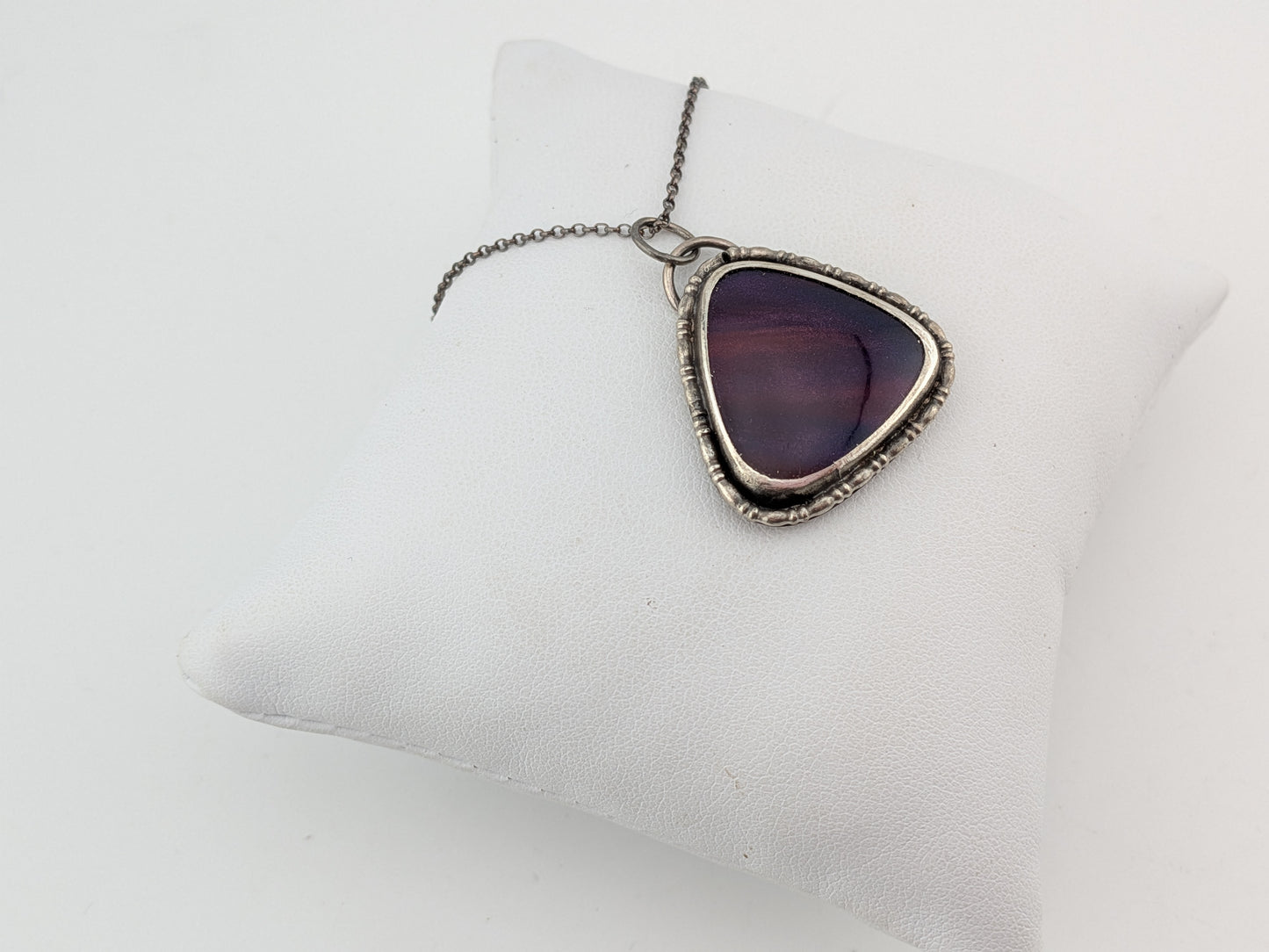 Purple Bowlerite Pendant