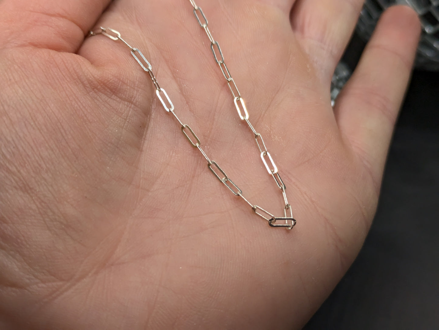 18" Sterling Silver Chain