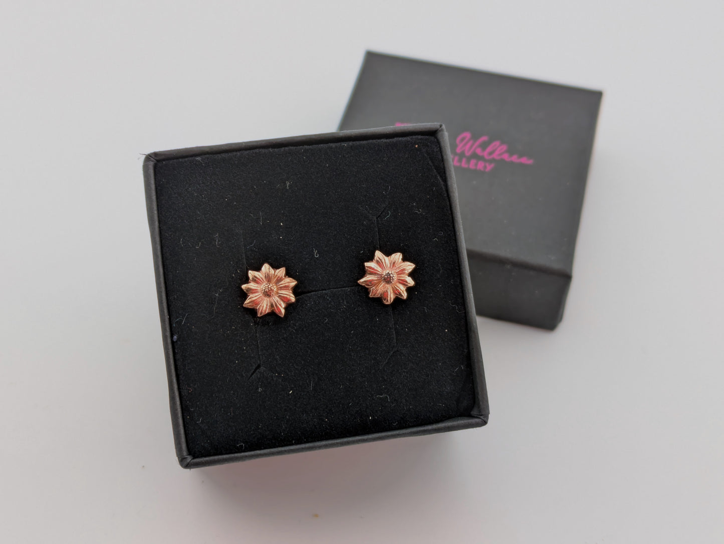 Copper Daisy Studs