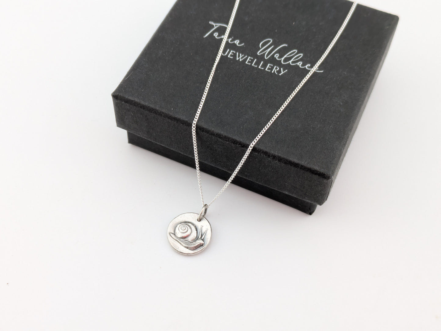 Sterling Silver Snail Pendant