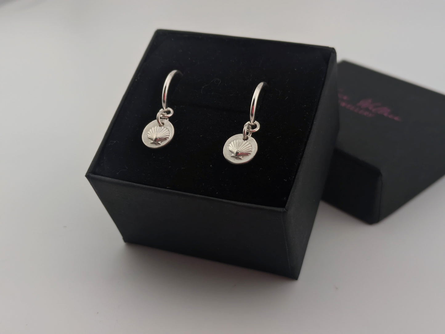 Sea Shell Drop Hoops
