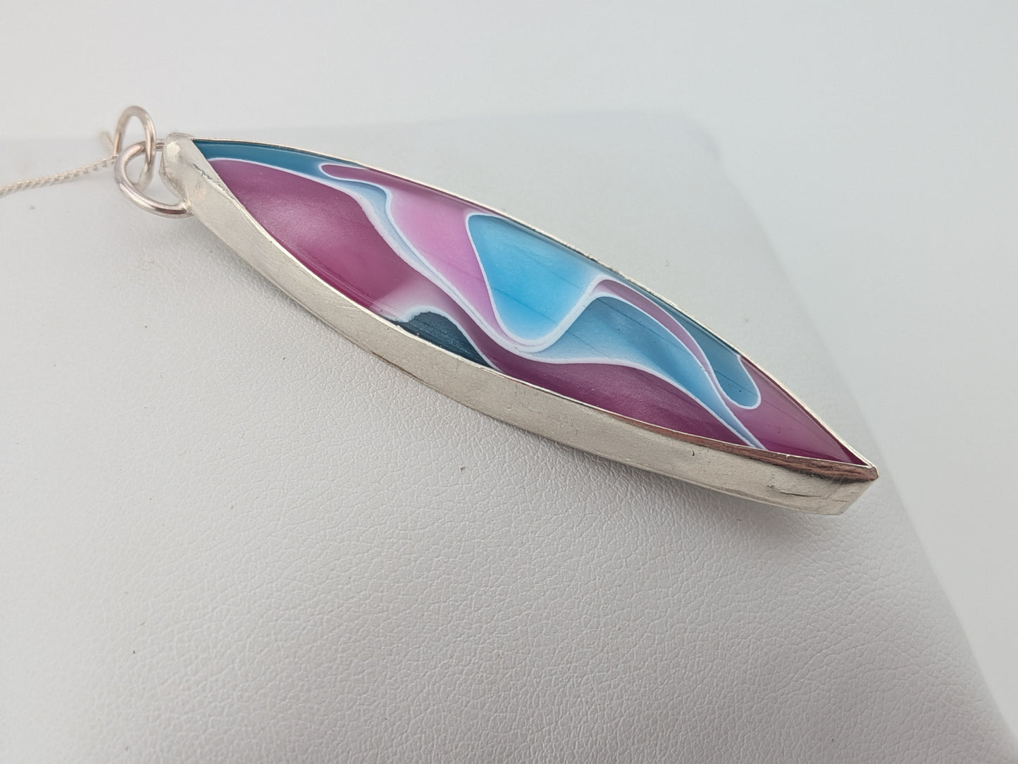 Pink and Blue Pendant
