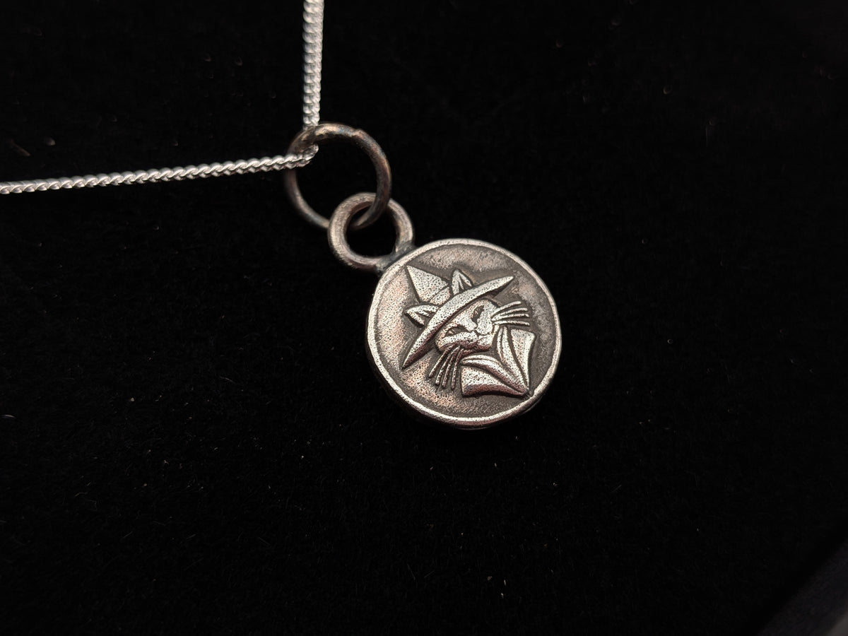 Witches Cat Pendant