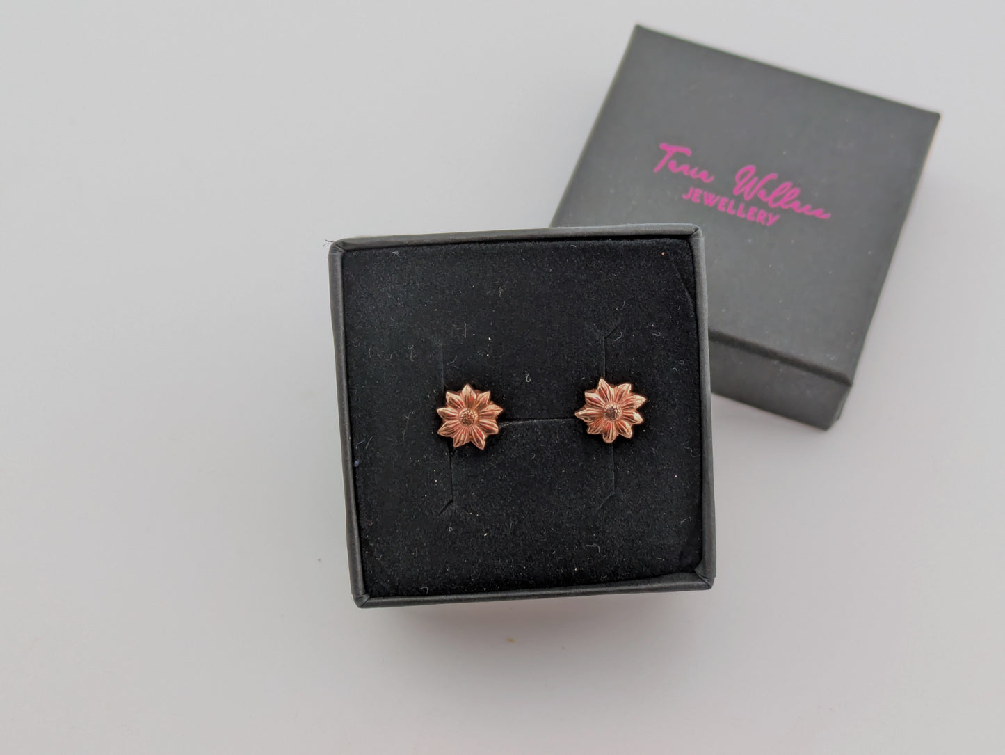 Copper Daisy Studs