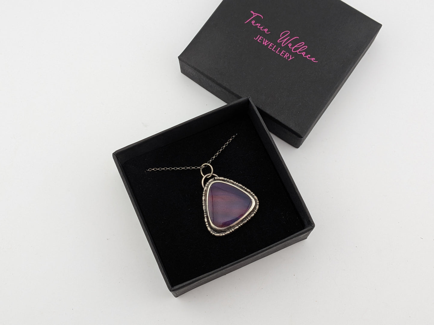 Purple Bowlerite Pendant