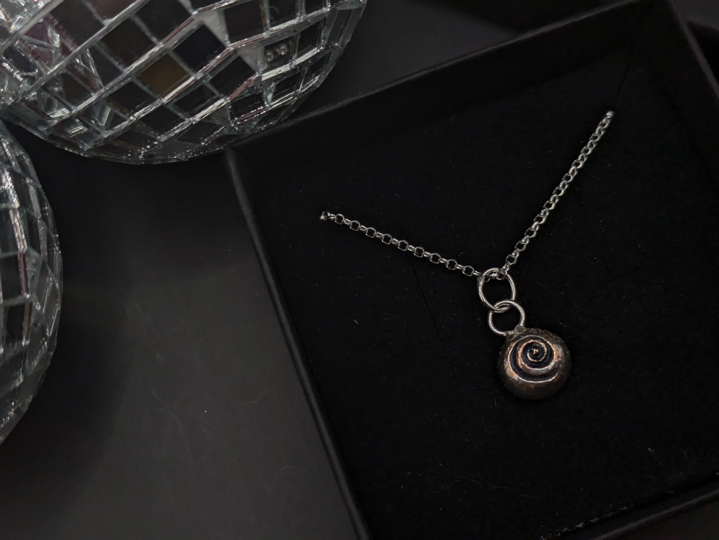 Molten Spiral Pendant