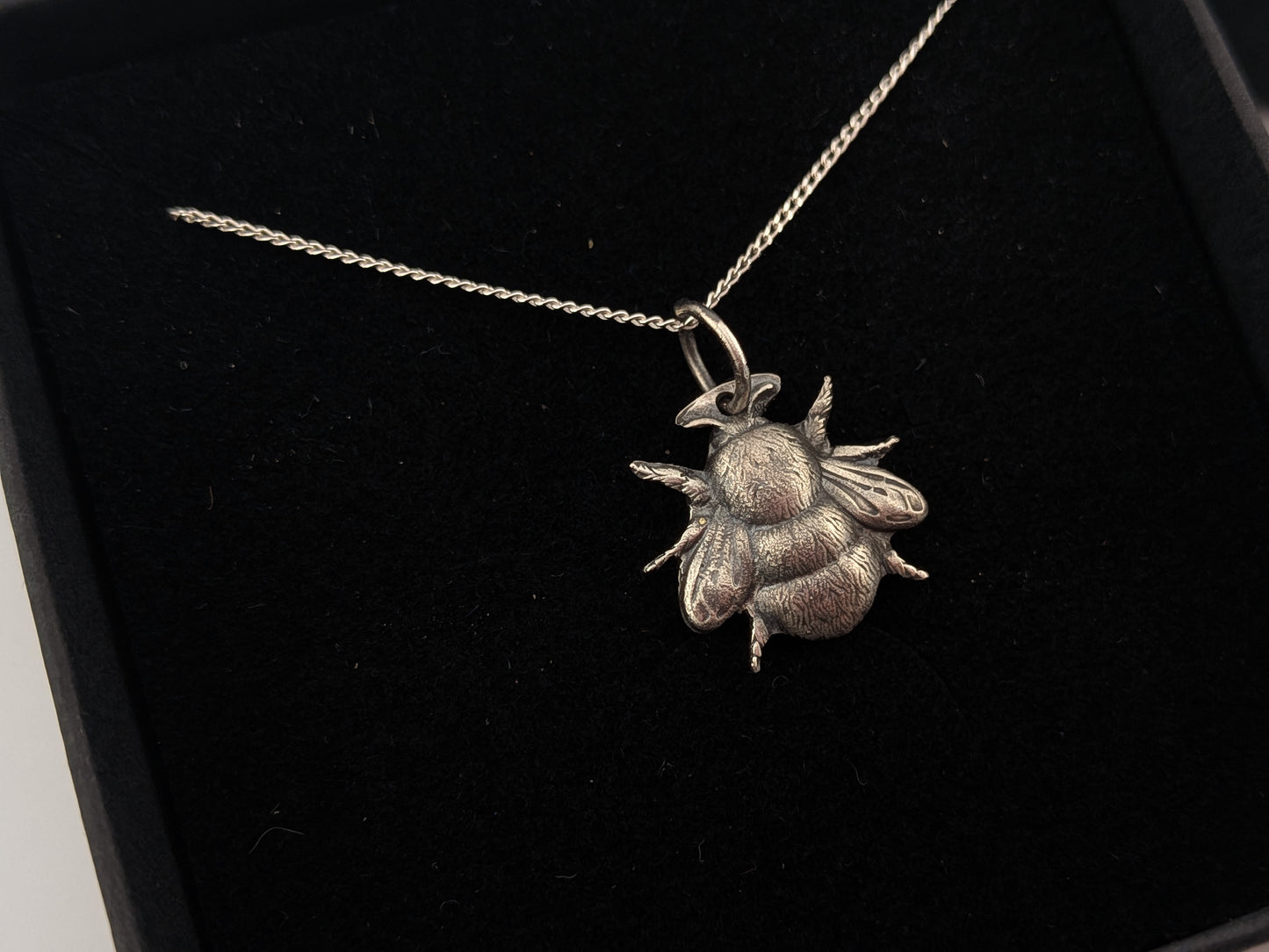 Sterling Silver Bee Pendant
