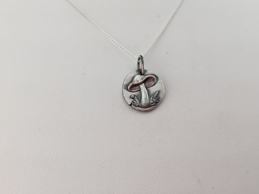 Toadstool Necklace