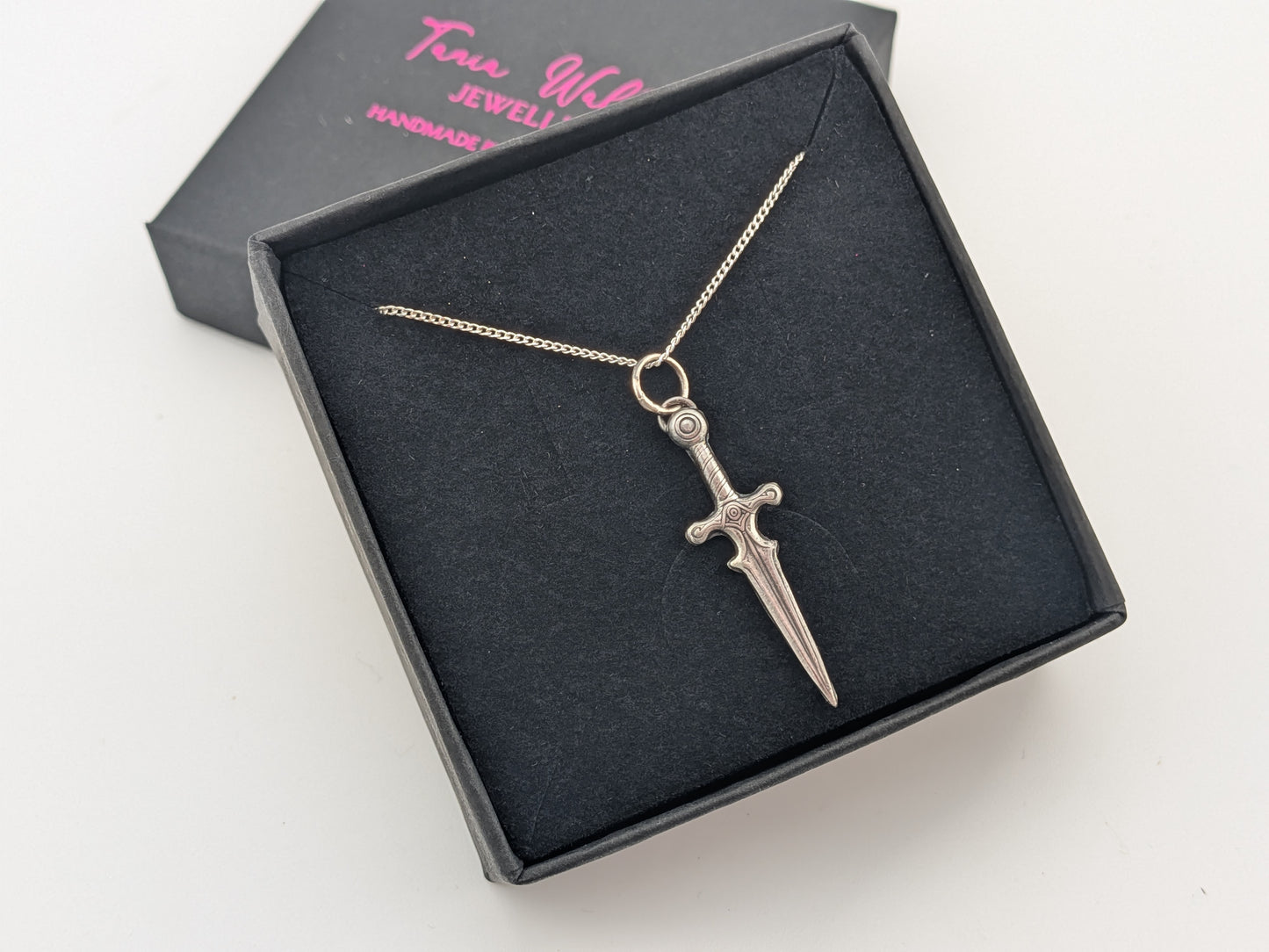 Sword Sterling Silver Pendant