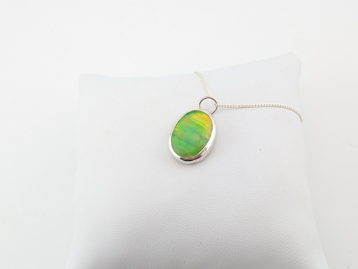 Juicy Green Bello Opal Pendant