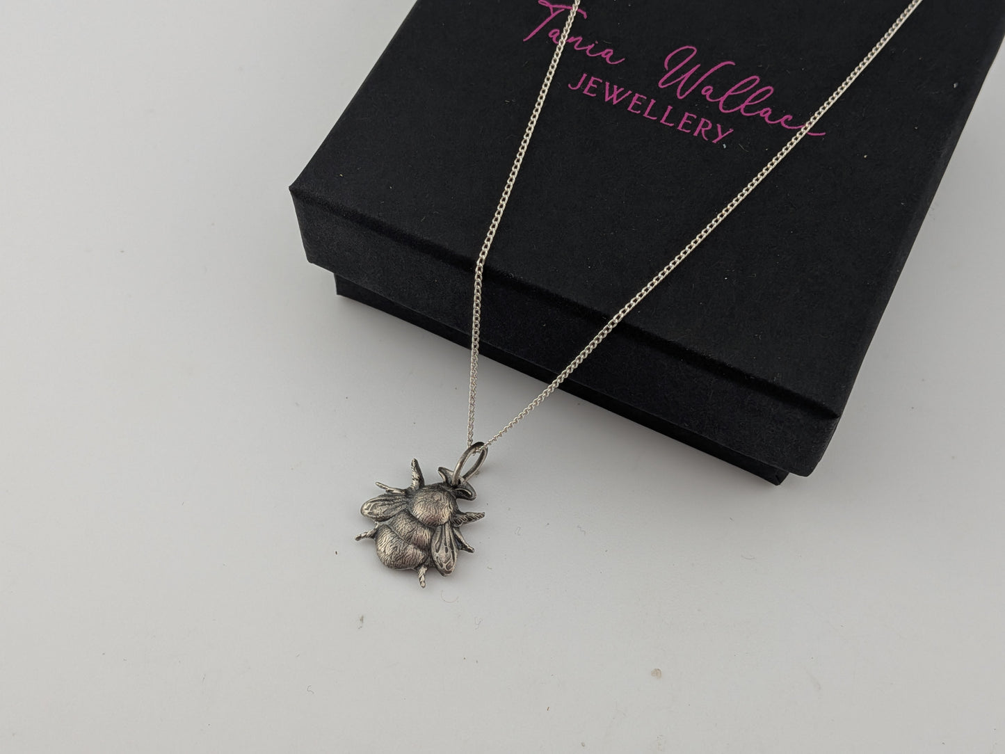 Sterling Silver Bee Pendant