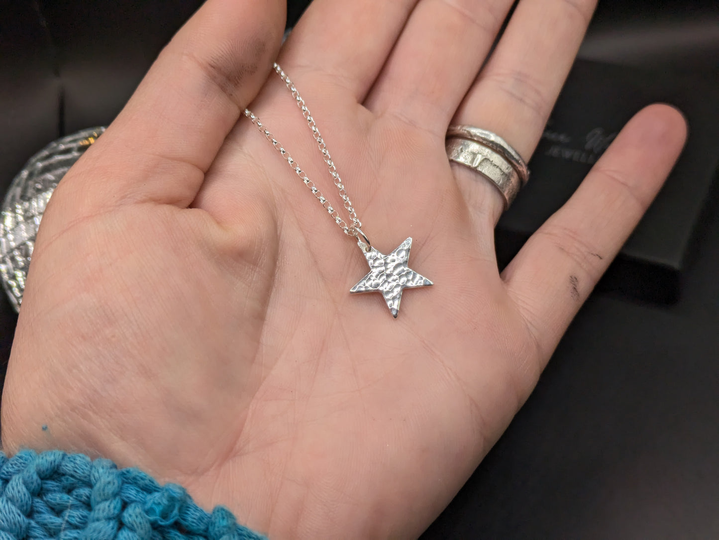 Sterling Silver Star Necklace