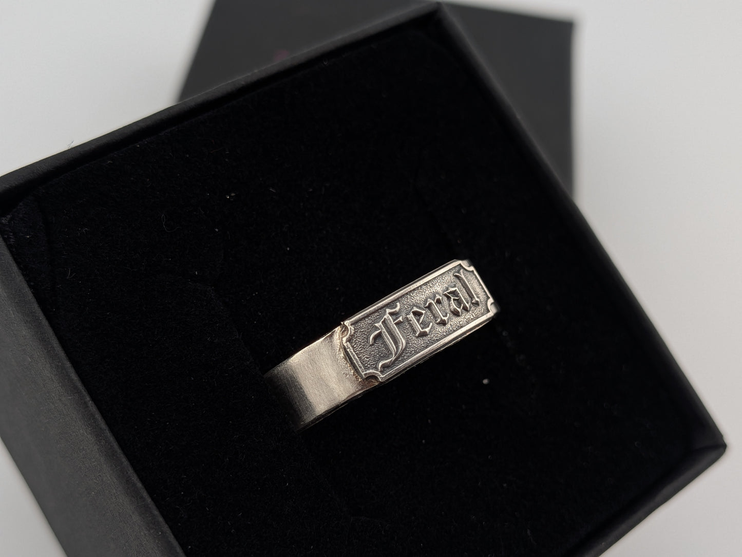 Sterling Silver Feral Ring
