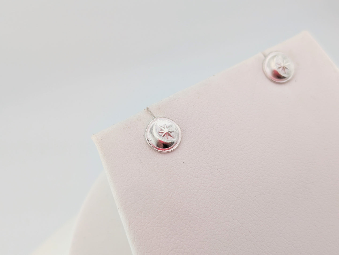 Moon and Star Studs