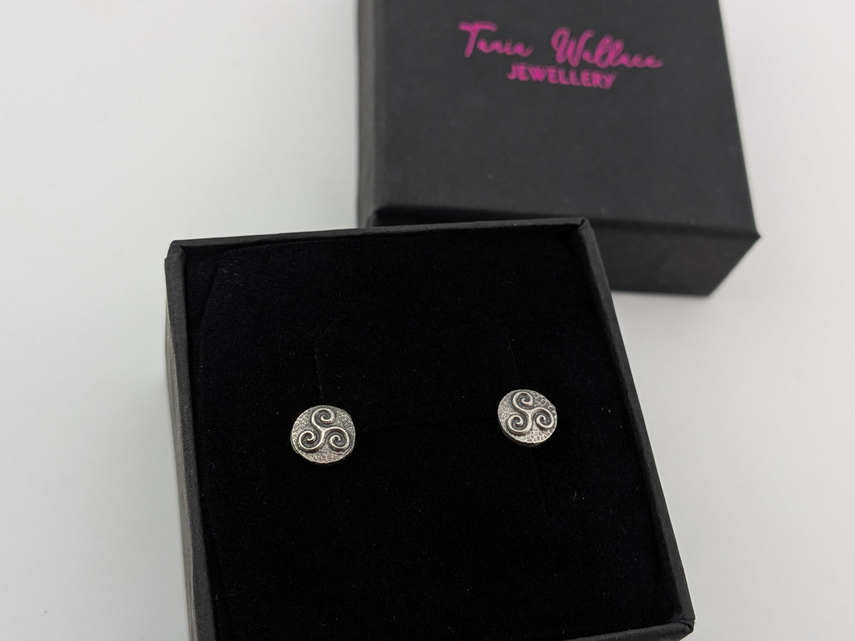 Mini Triskelion Studs
