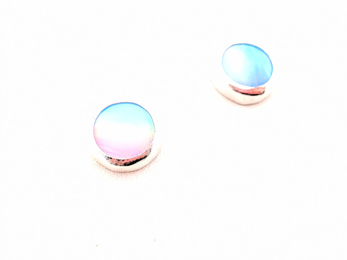 Green Aurora Opal Studs