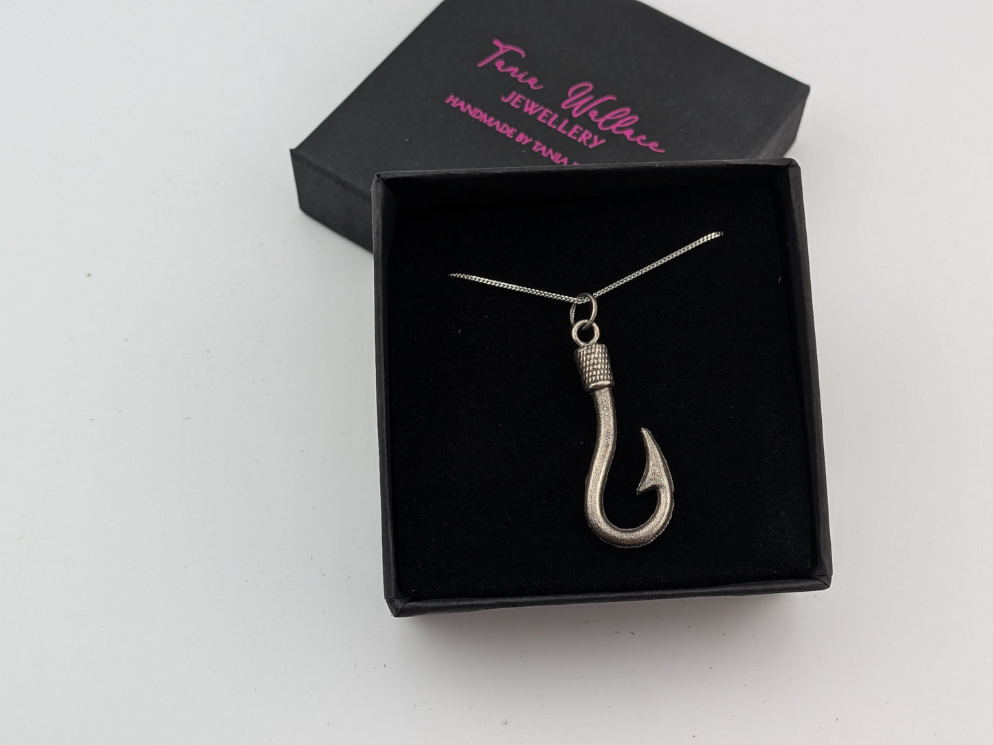 * pre order* Fish Hook Pendant