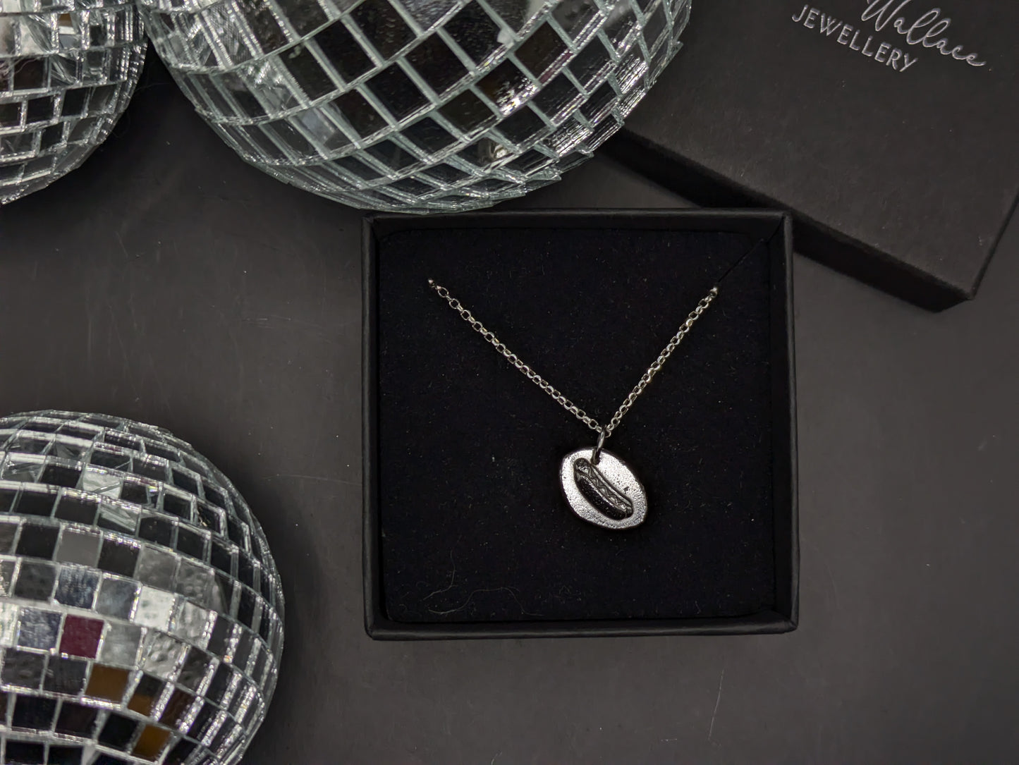 Solid Silver Hotdog Pendant