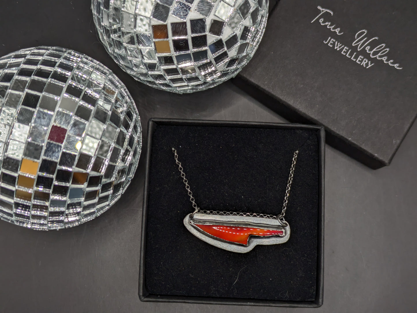 Aurora Opal Dagger Necklace