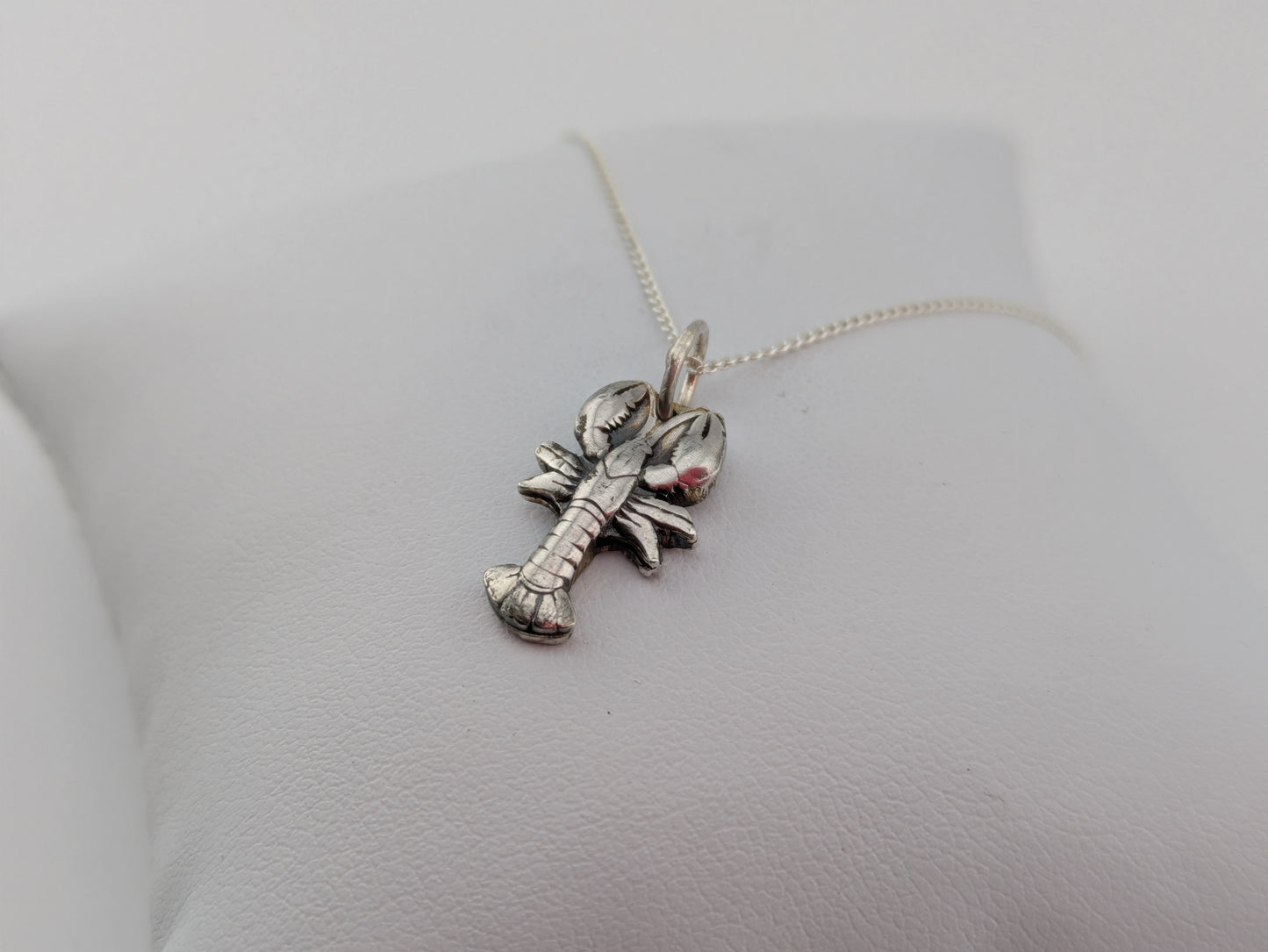 Sterling Silver Lobster Pendant