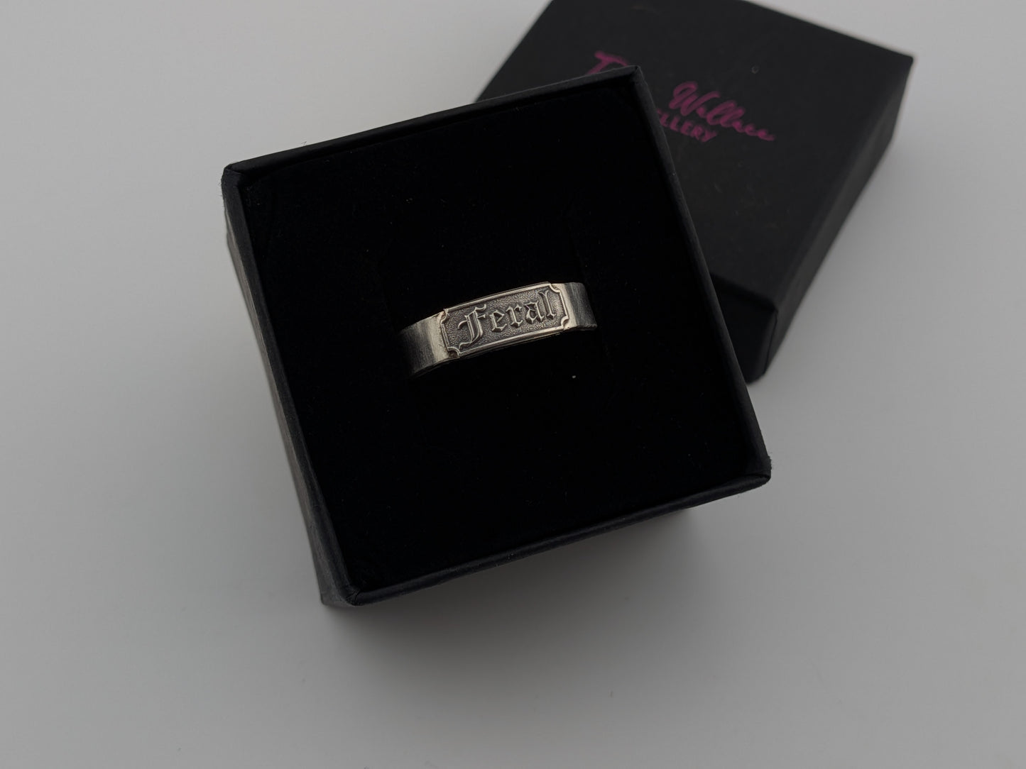 Sterling Silver Feral Ring