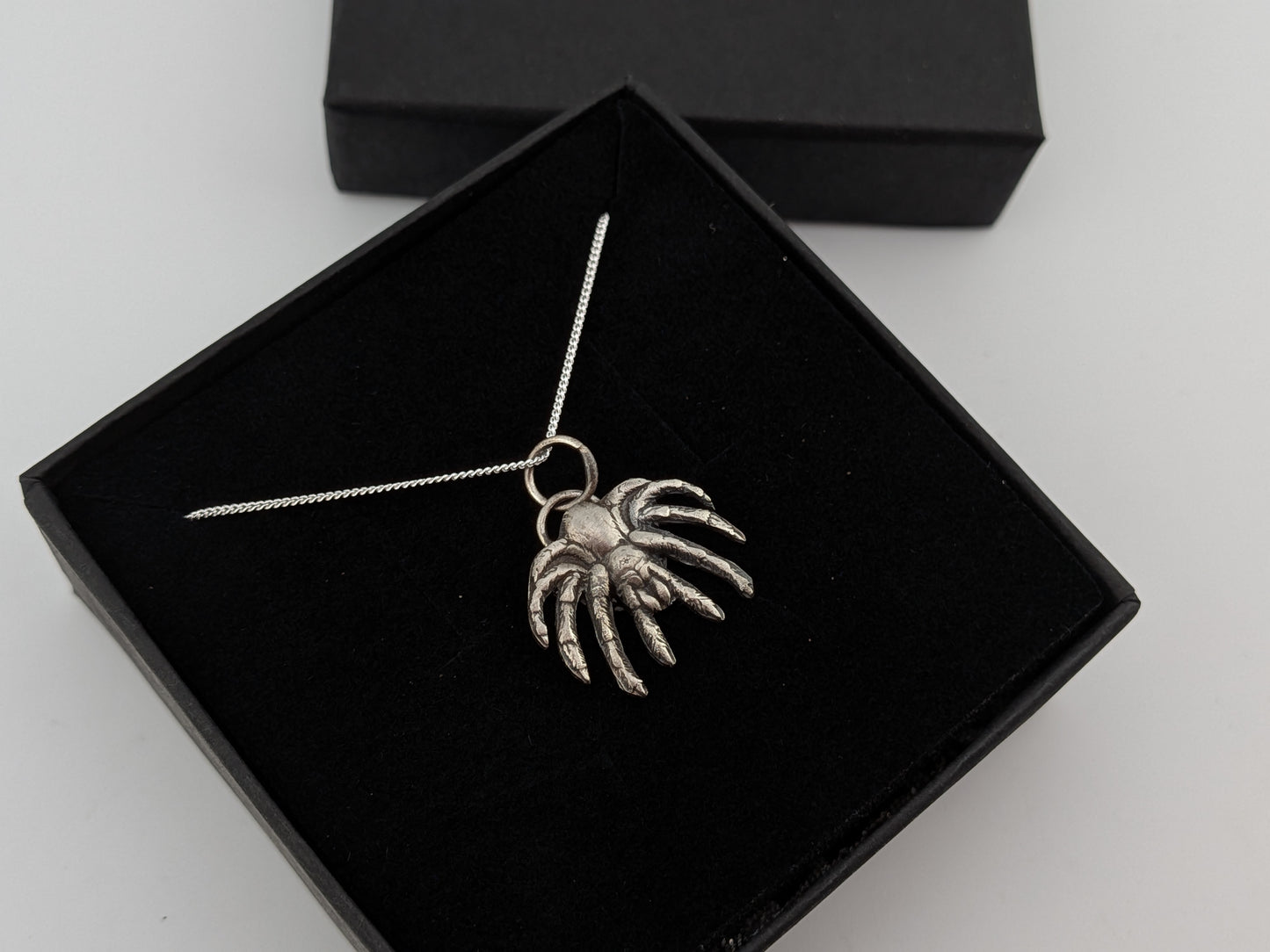 Sterling Silver Tarantula Spider Pendant