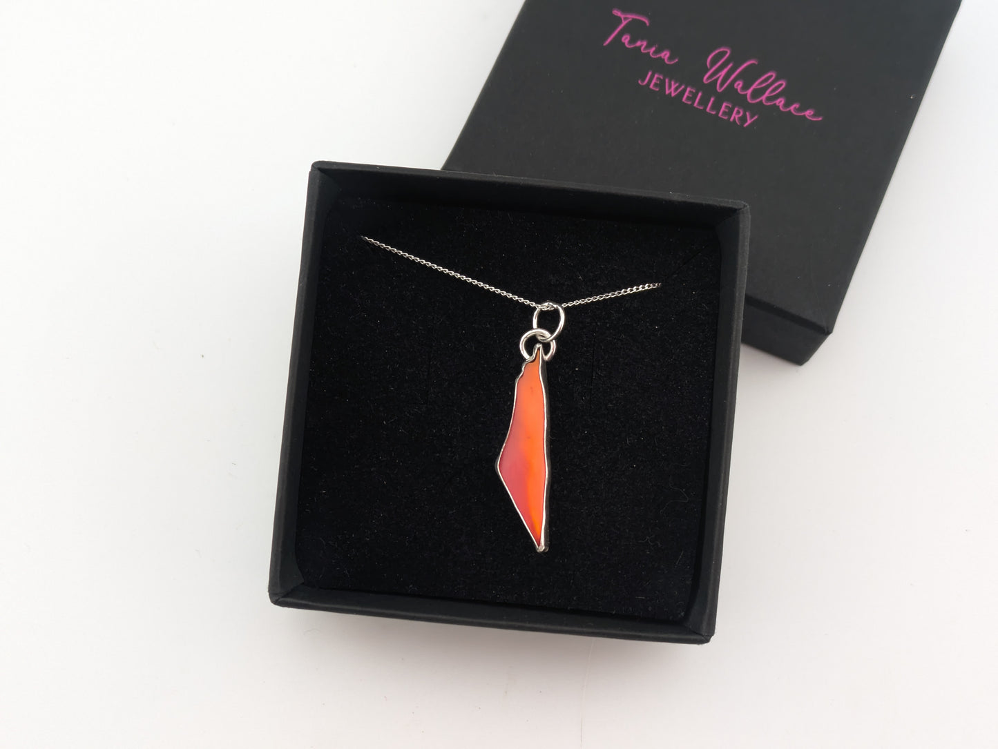 Palestine Map Aurora Opal Pendant *pre-order