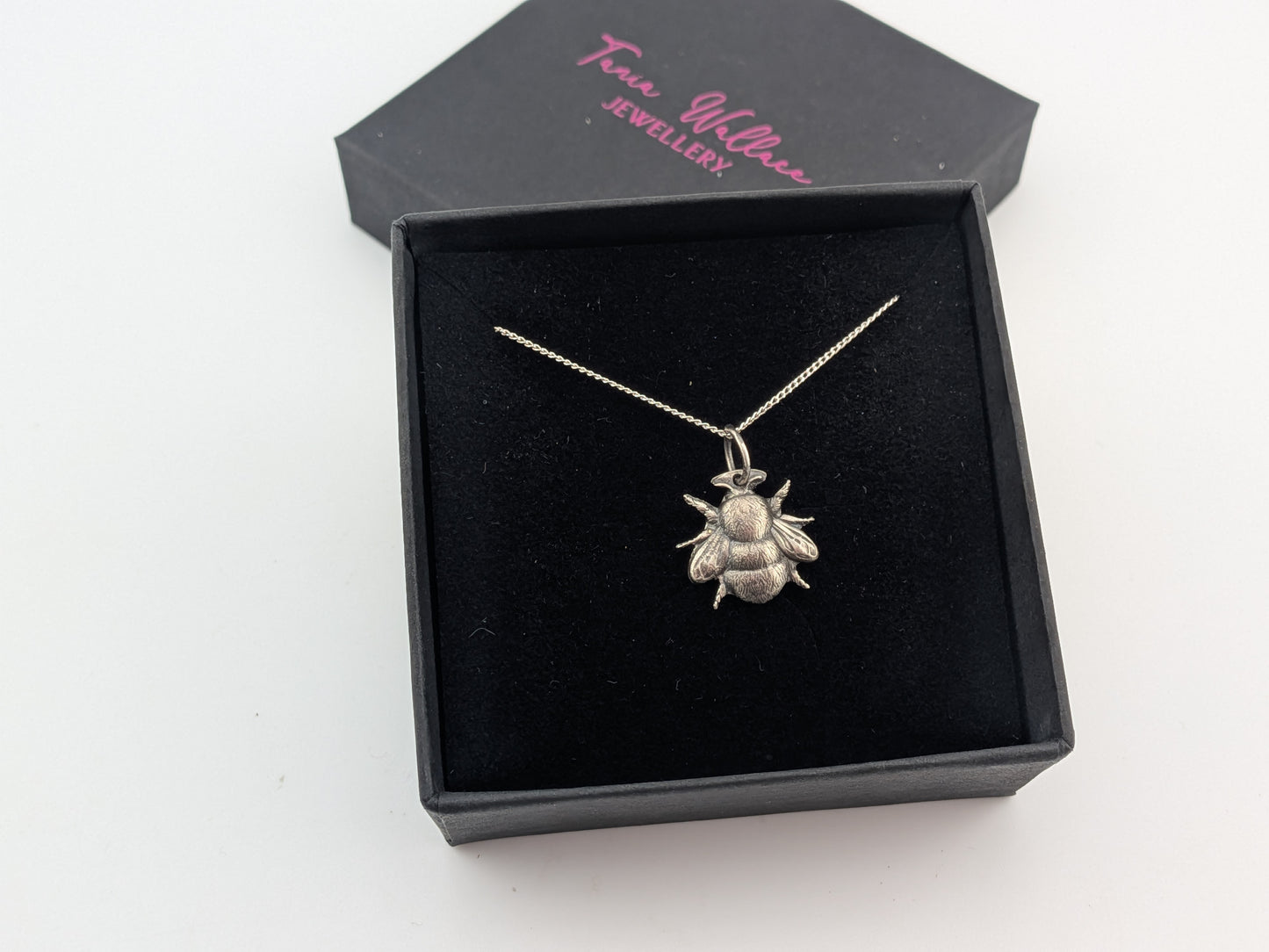 Sterling Silver Bee Pendant