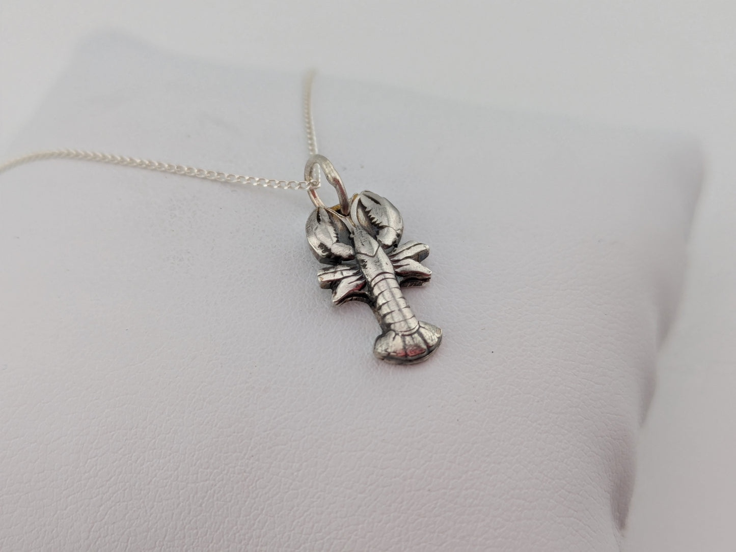 Sterling Silver Lobster Pendant