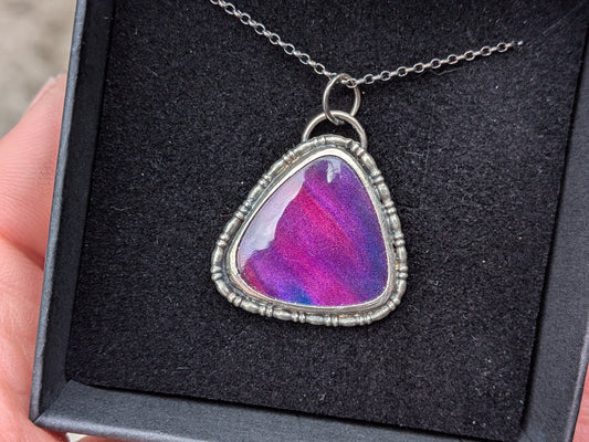 Purple Bowlerite Pendant