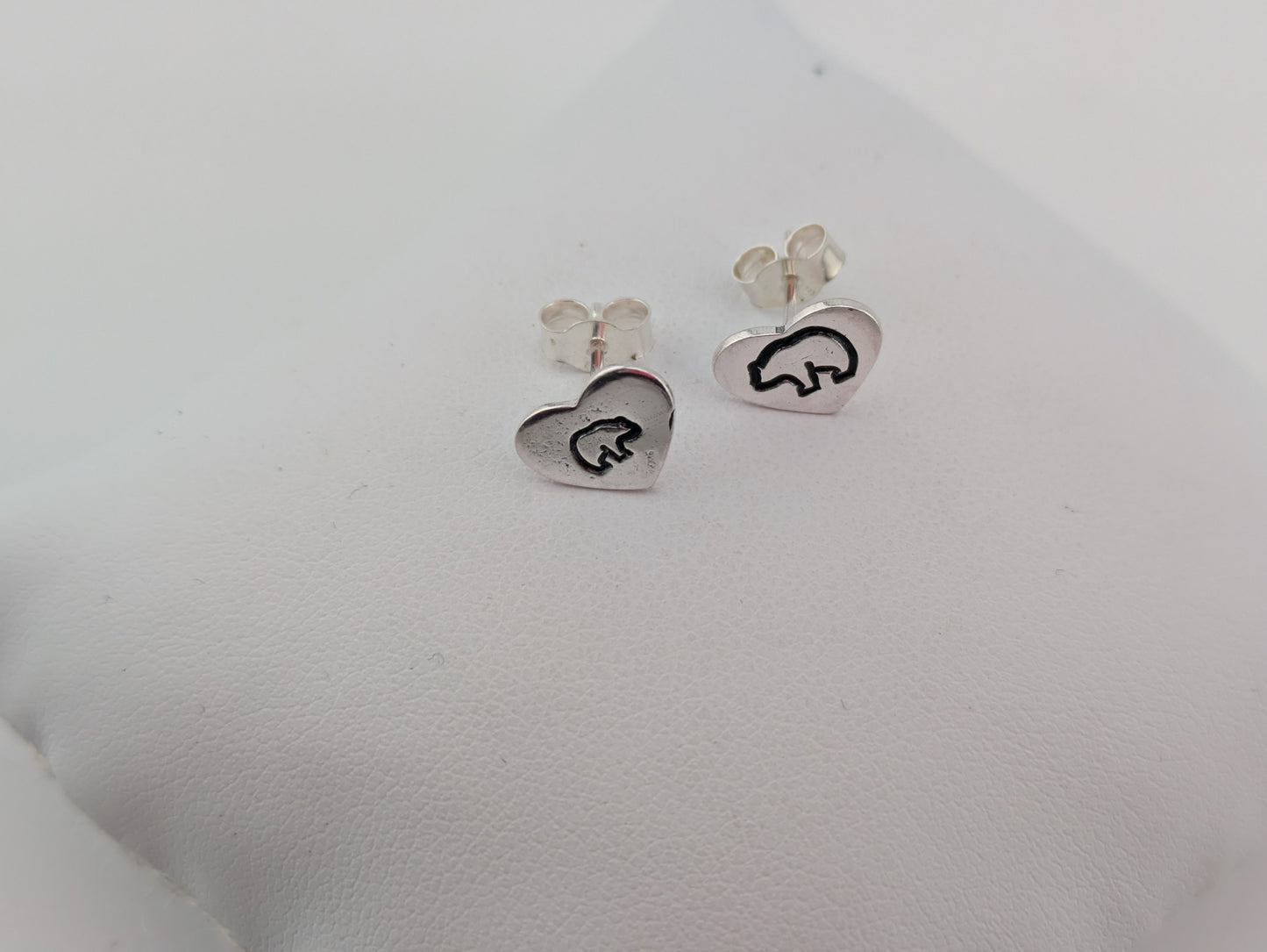 mum and baby bear earrings
