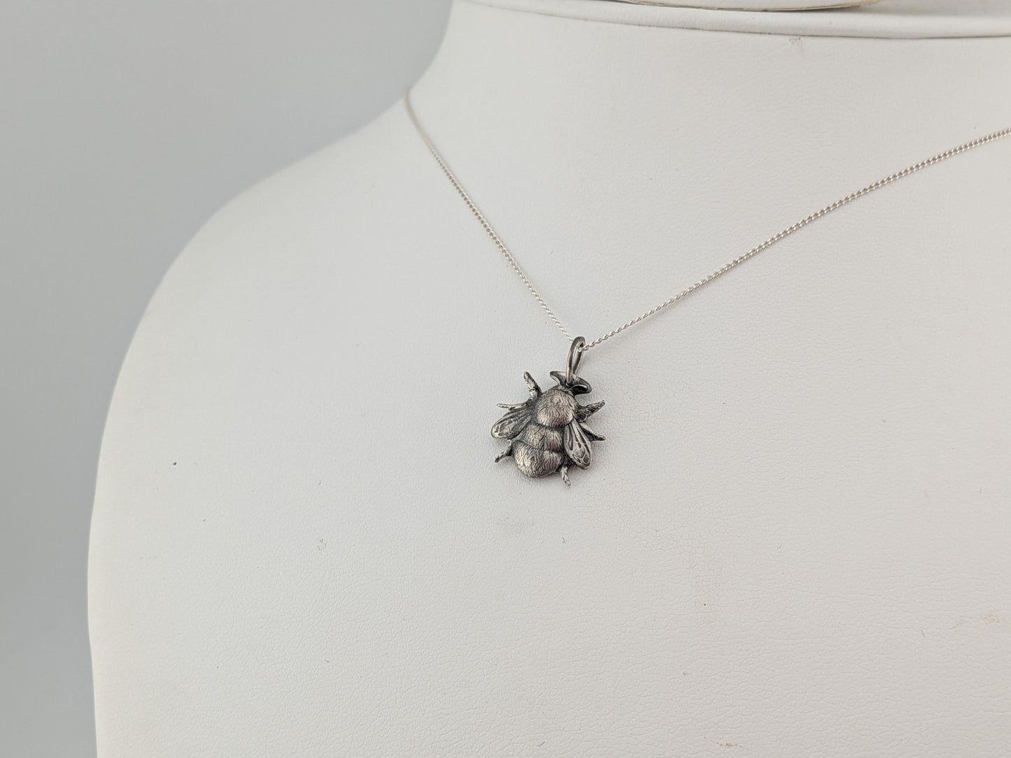 Sterling Silver Bee Pendant
