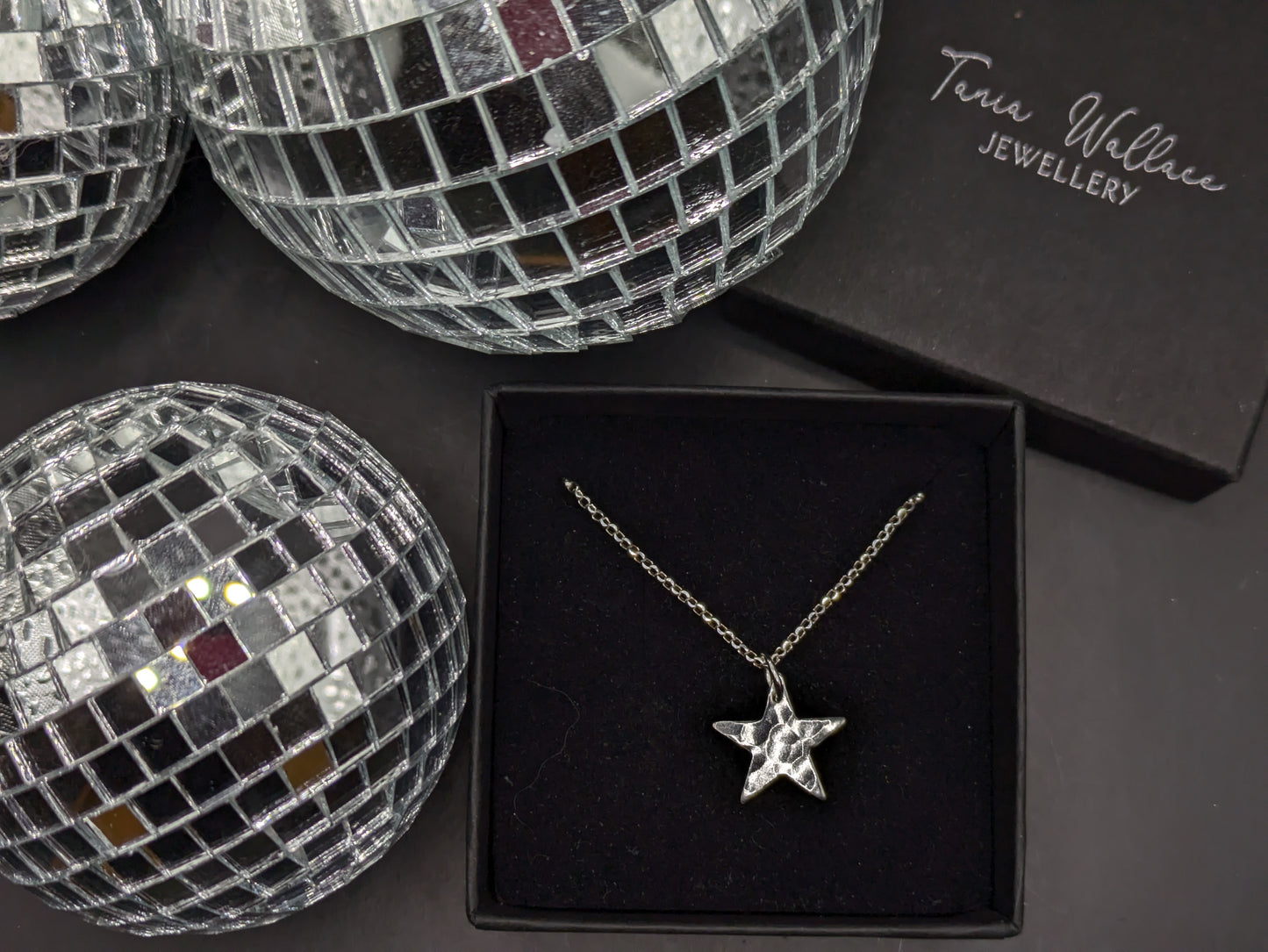 Hammered Star Necklace