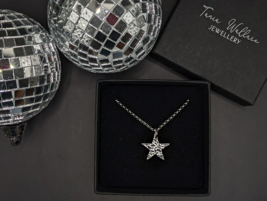 Sterling Silver Star Necklace