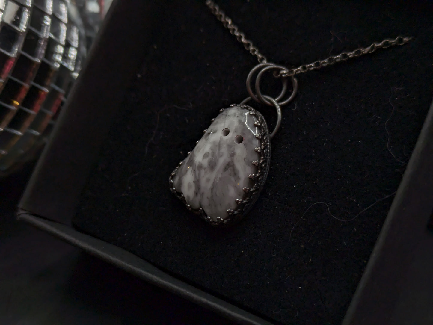 Tombstone Effect Ghost Pendant