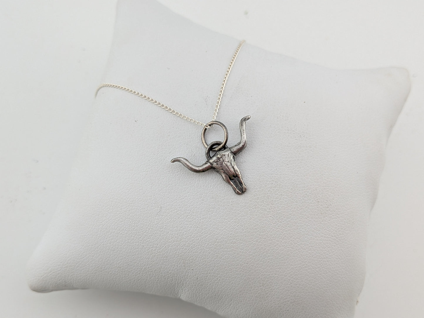 Longhorn Skull Pendant