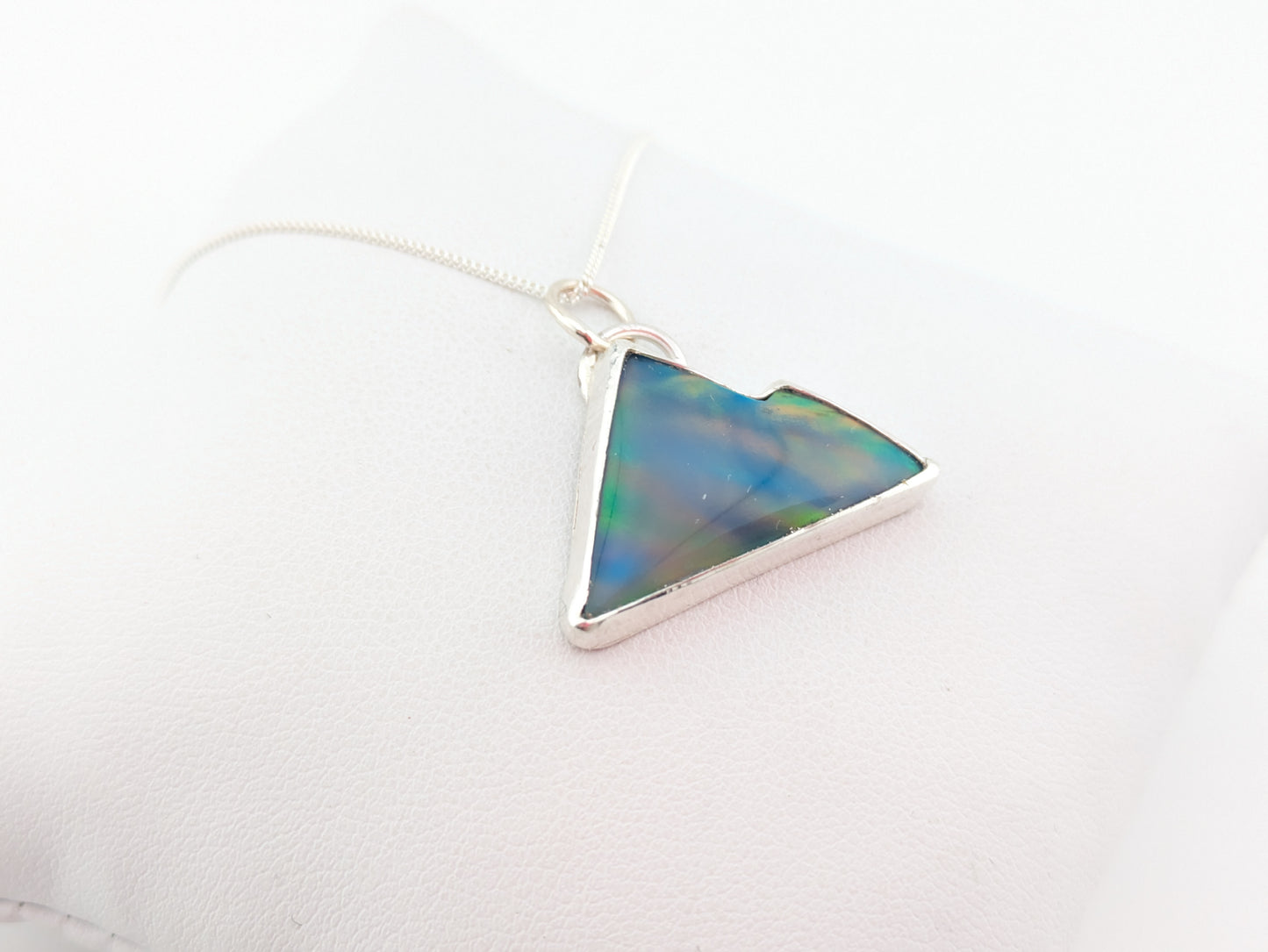 Aurora Opal Mountain Pendant