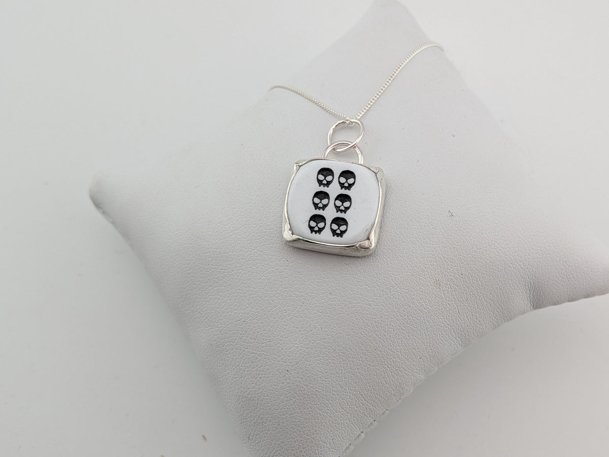 Skull Dice Necklace