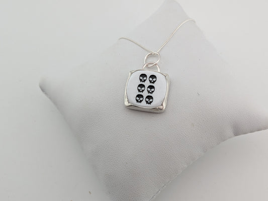 Skull Dice Necklace