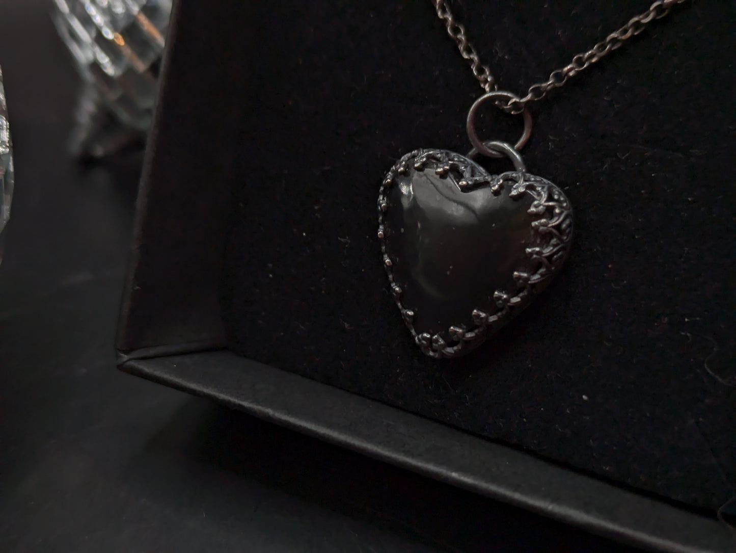 Pool Ball Heart Pendant