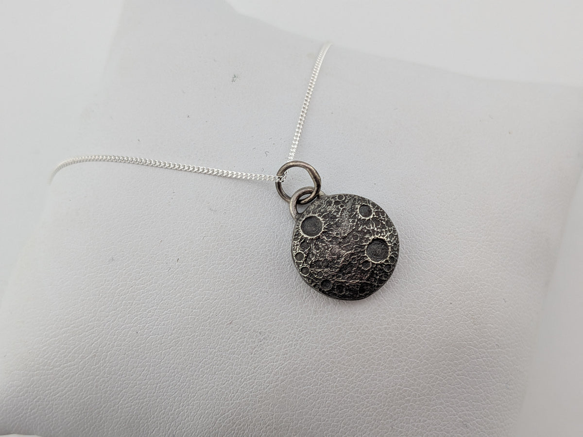 Cratered Moon Pendant