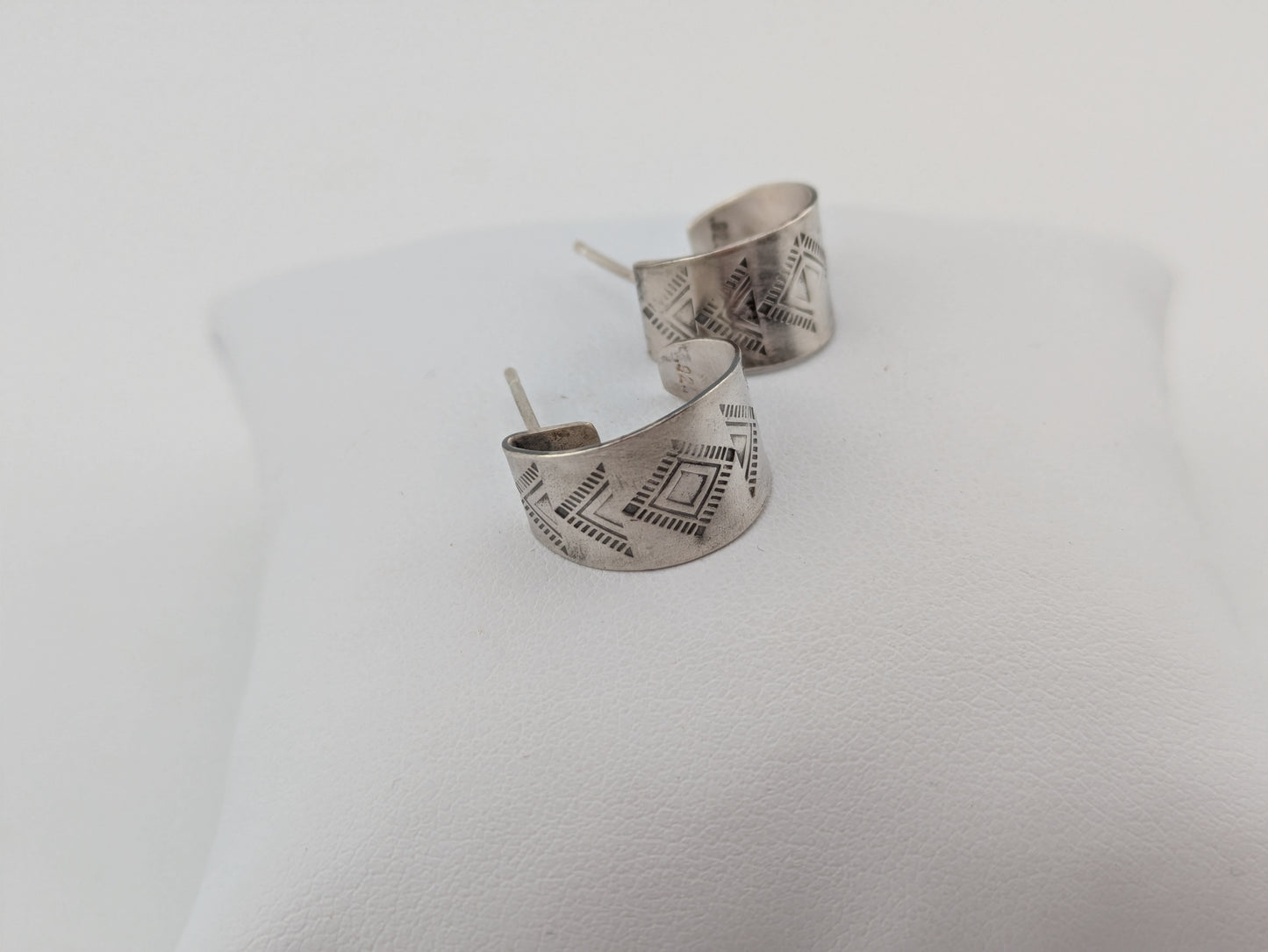 Sterling Silver Boho Hoops