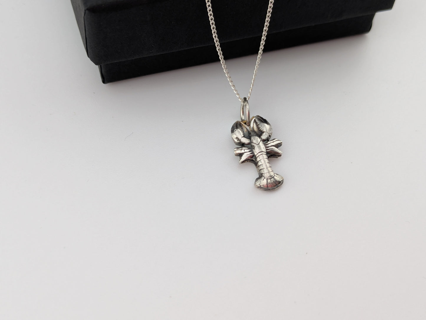 Sterling Silver Lobster Pendant