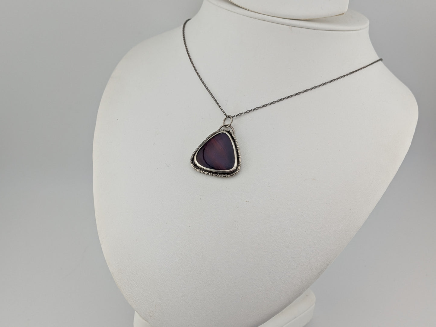 Purple Bowlerite Pendant
