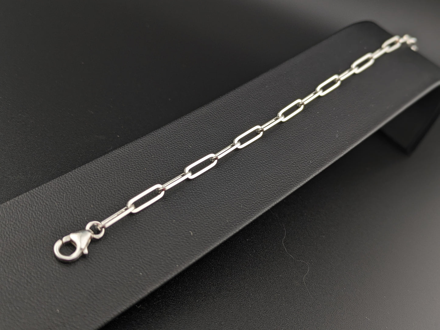 7" Square Link Chain Bracelet